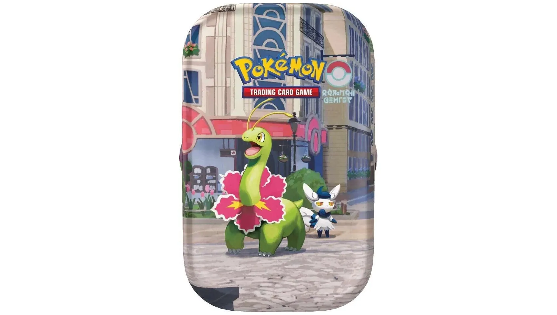 Lumiose City Mini Tin Meganium & Meowstic