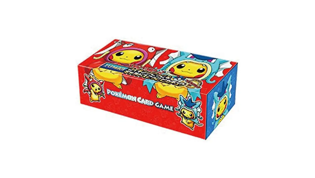 Magikarp Gyarados Poncho Pikachu Box