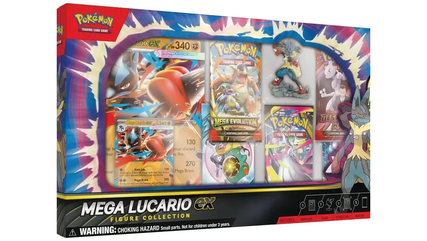 Mega Lucario ex Premium Figure Collection