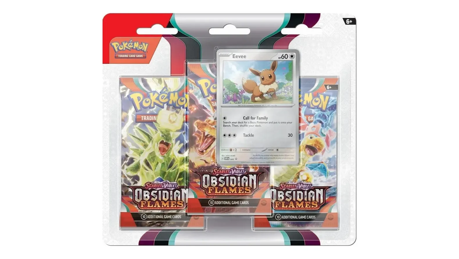 Obsidian Flames 3-Pack Blister