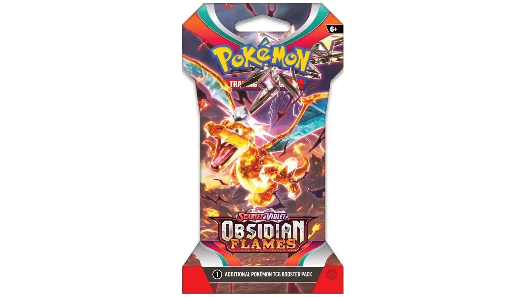 Obsidian Flames Sleeved Booster Pack