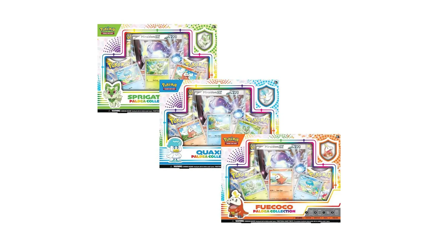 Paldea Collection Set of 3 (Miraidon ex)
