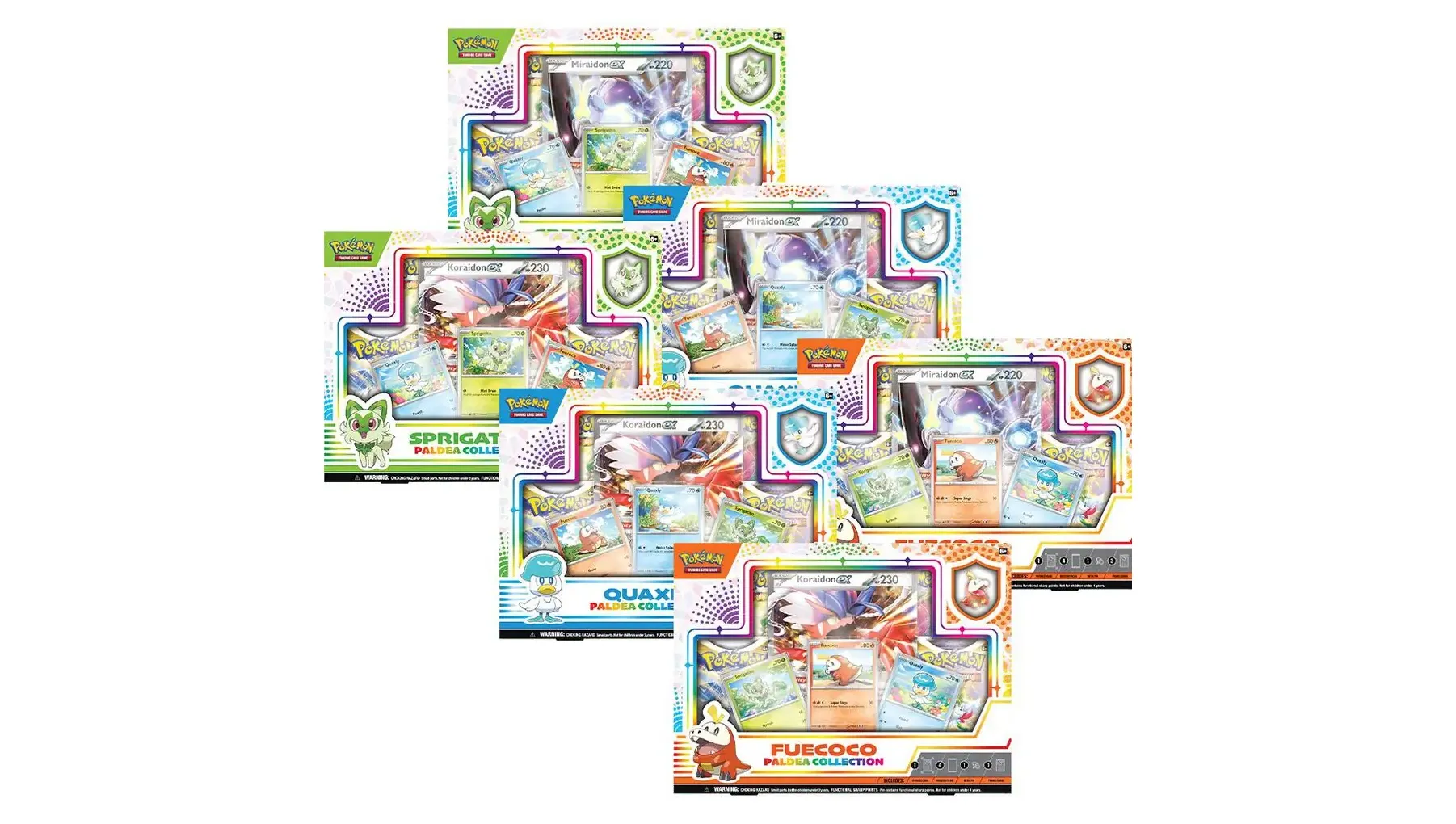 Paldea Collection Set of 6