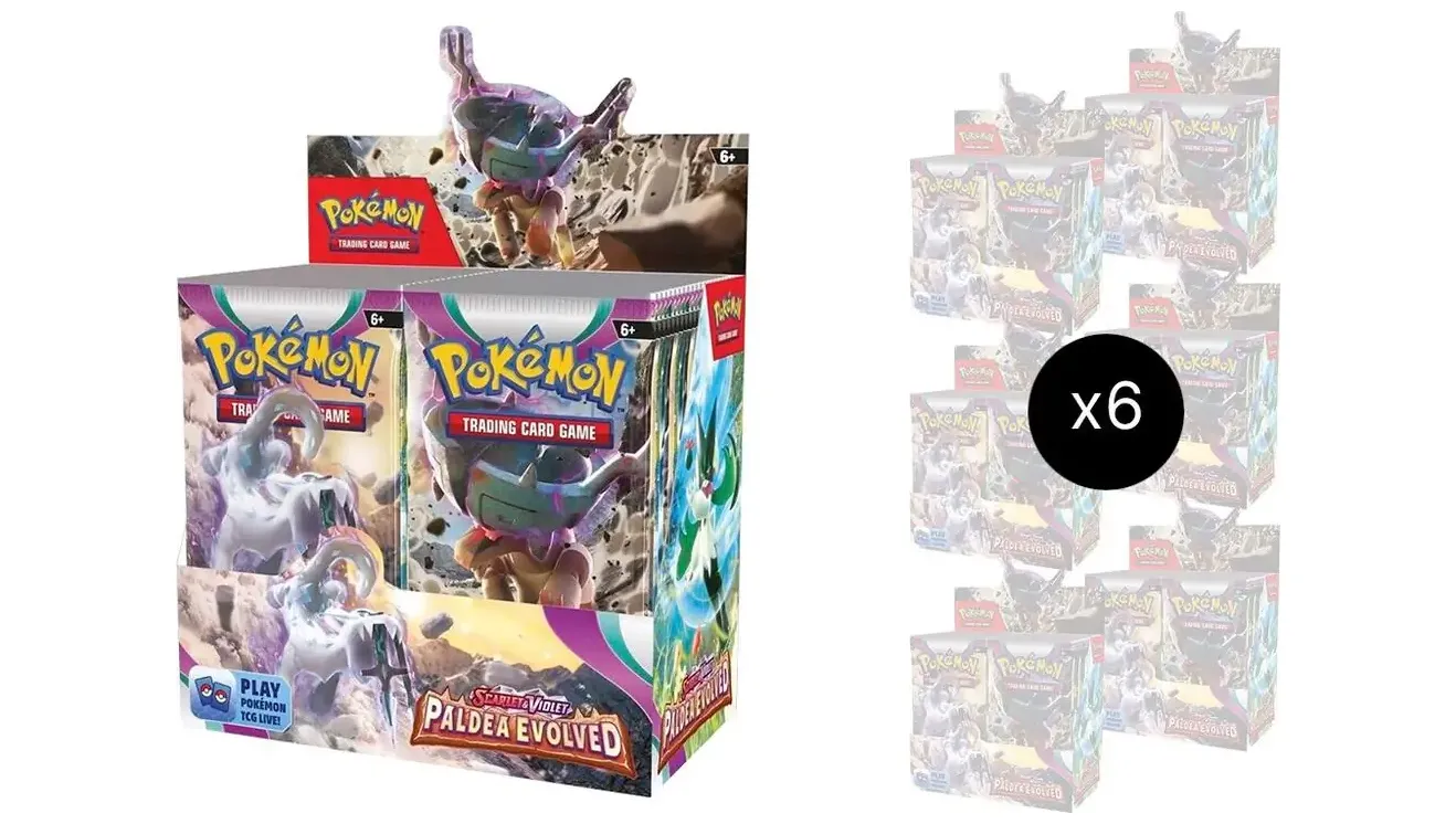 Paldea Evolved Booster Box Case