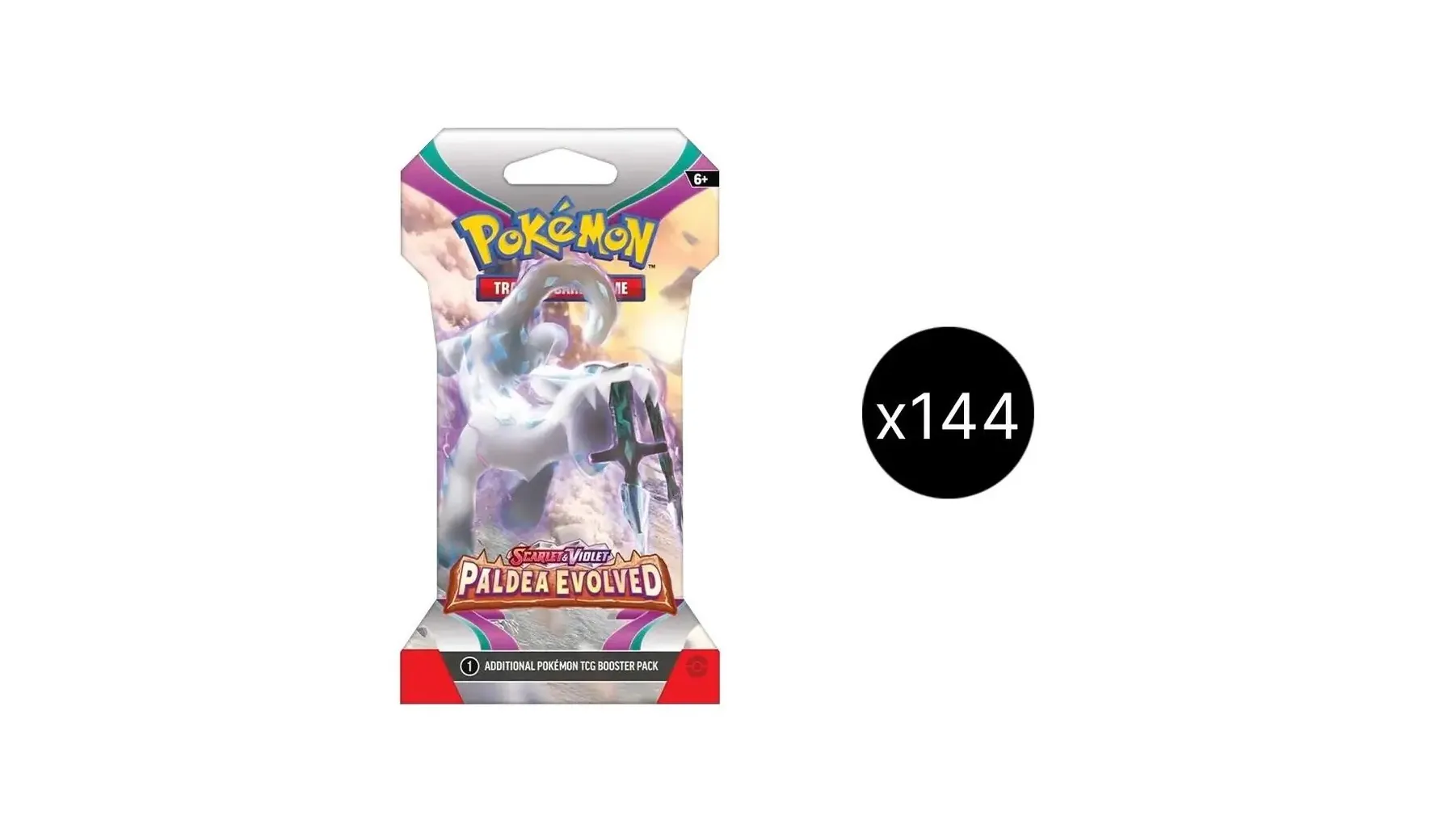 Paldea Evolved Sleeved Booster Case