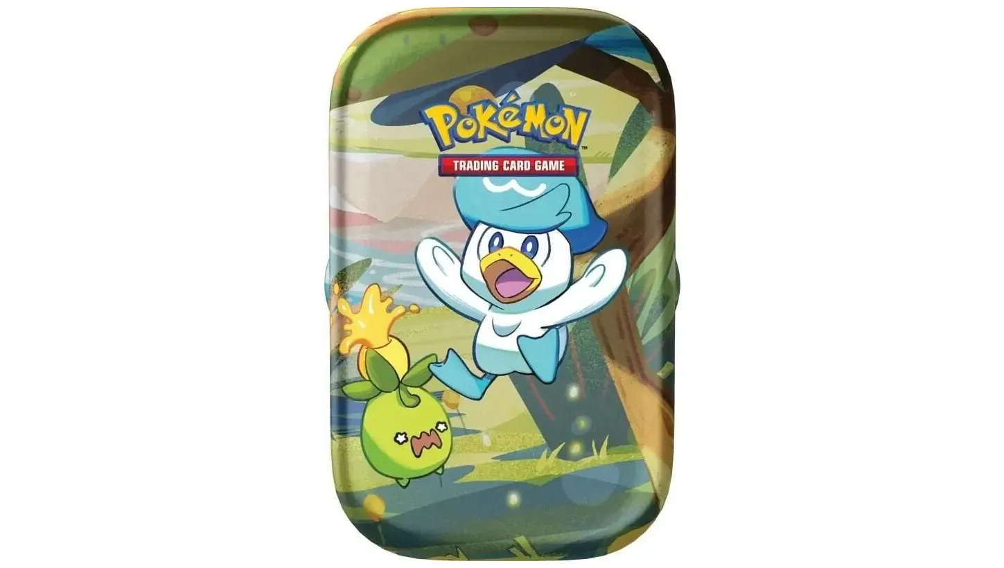 Paldea Friends Mini Tin Quaxly & Smoliv