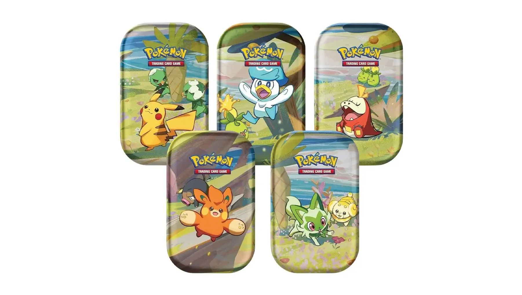 Paldea Friends Mini Tin Set of 5