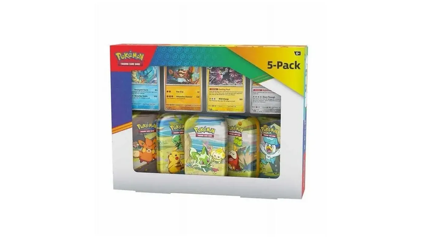 Paldea Friends Mini Tins 5-Pack