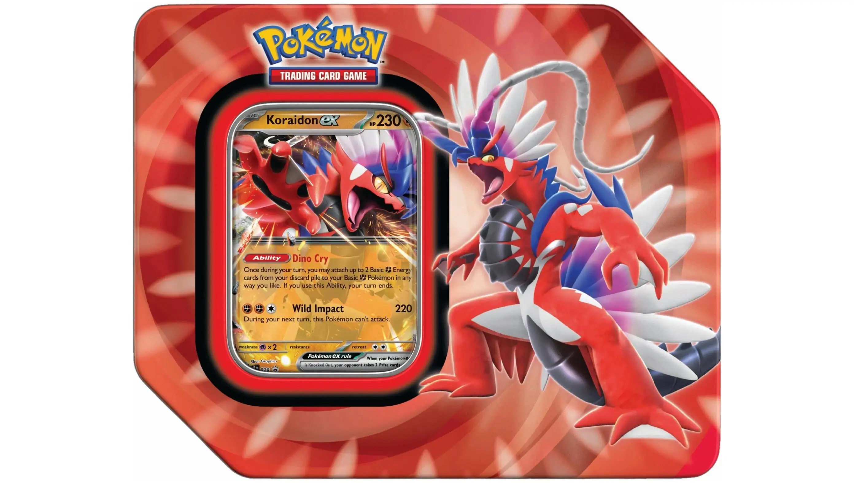 Paldea Legends Tin Koraidon