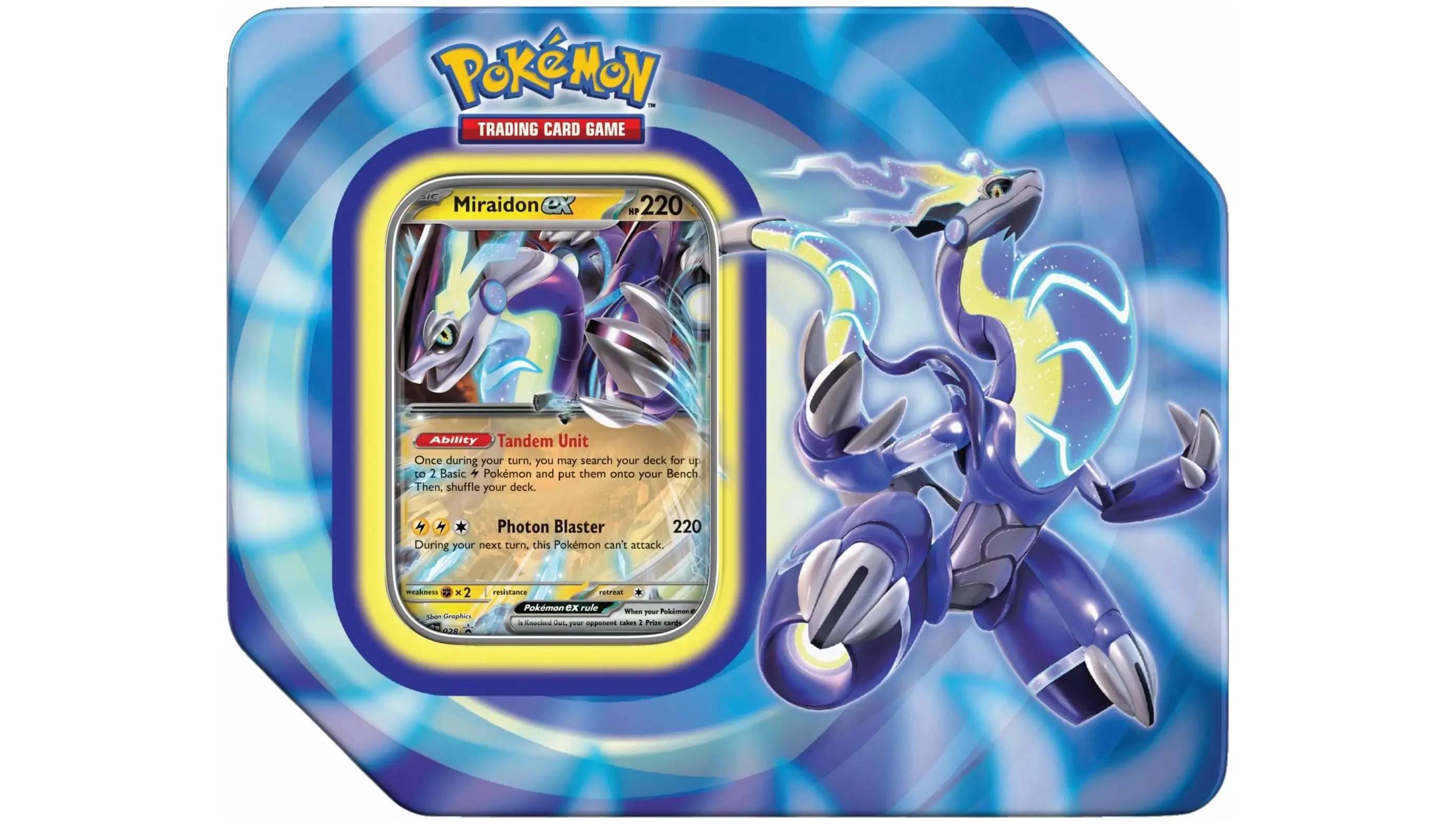 Paldea Legends Tin Miraidon