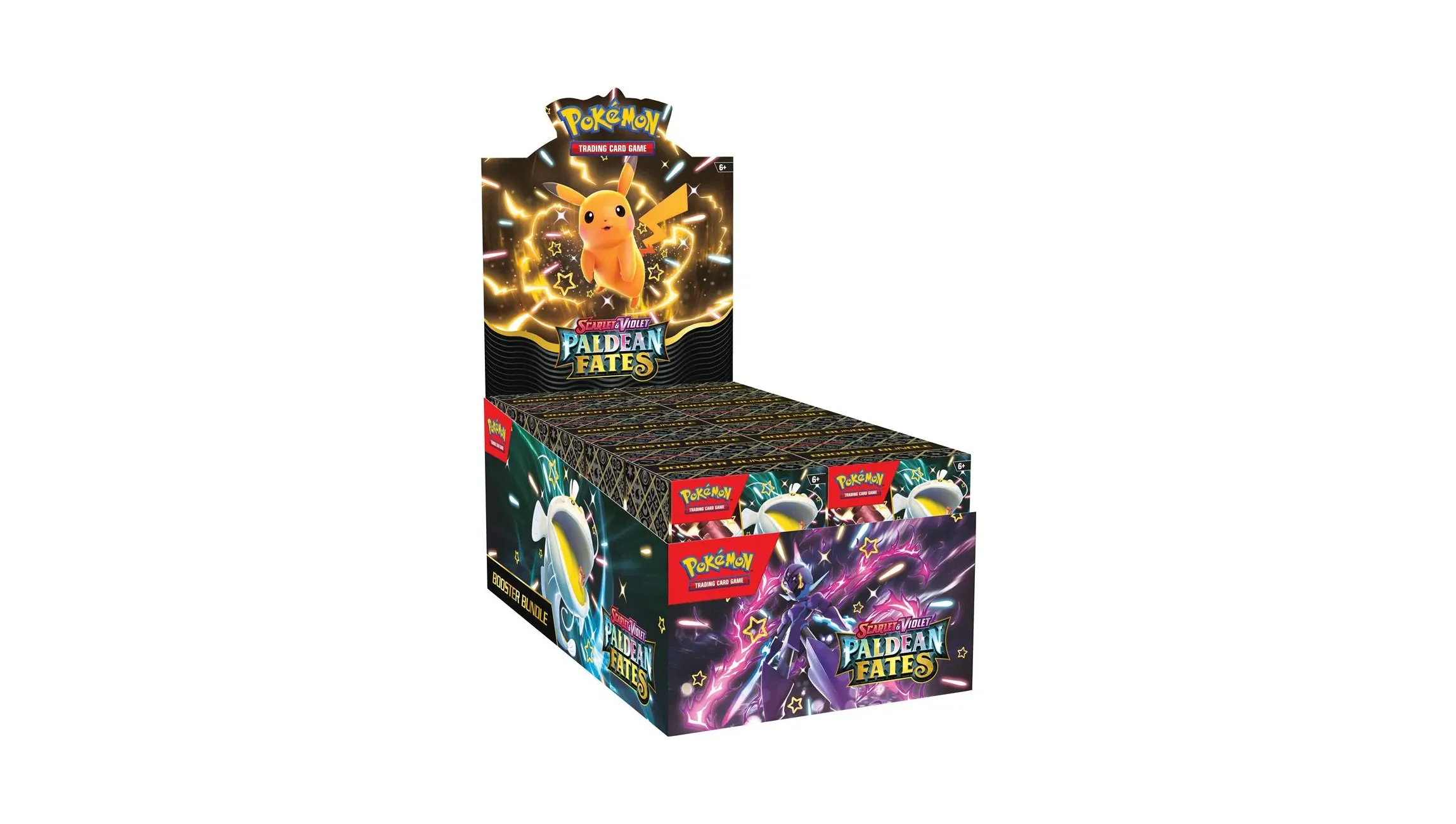 Paldean Fates Booster Bundle Display