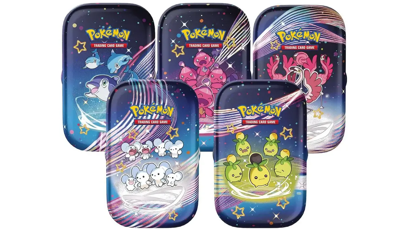 Paldean Fates Mini Tin Set of 5