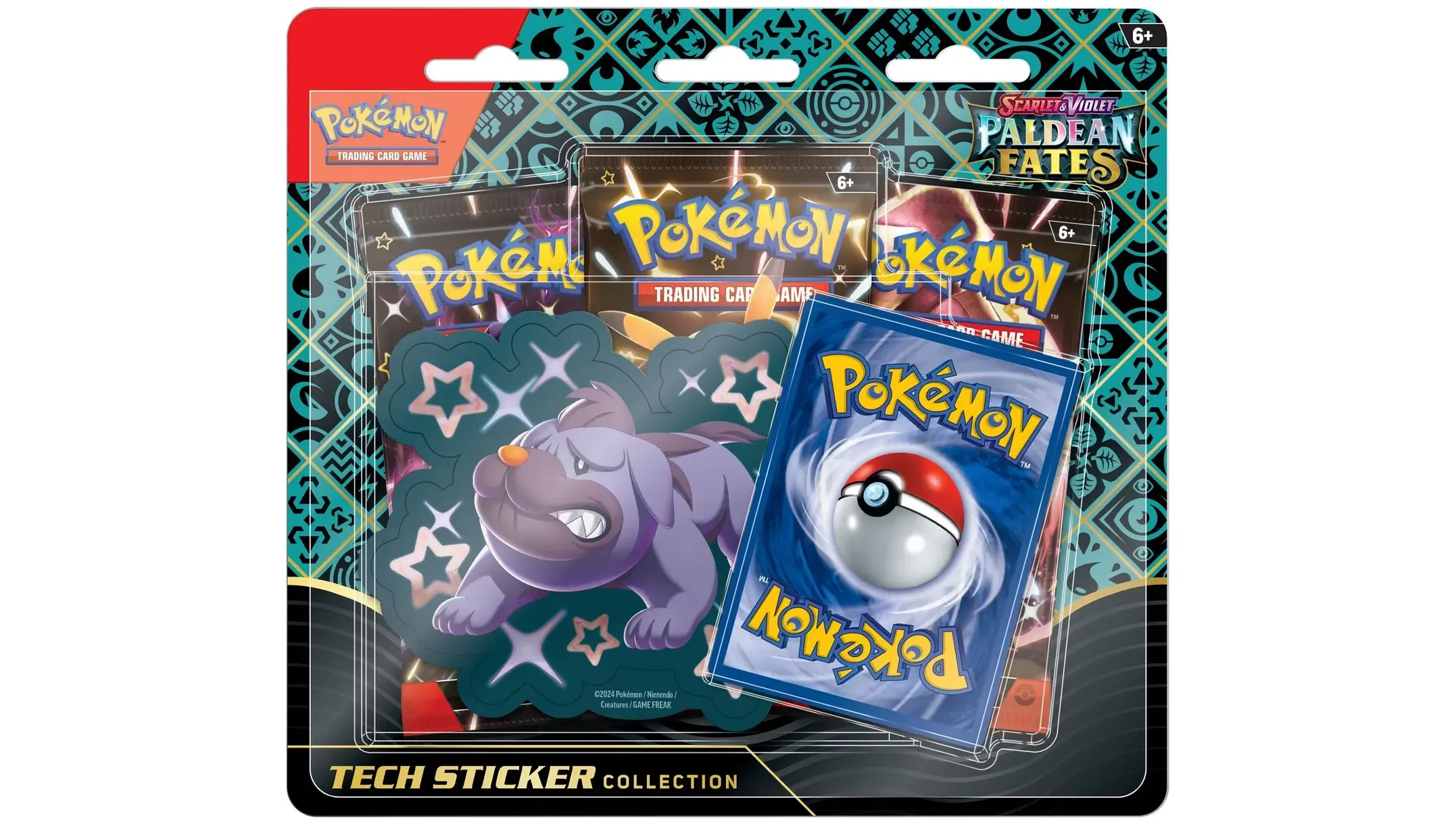Paldean Fates Tech Sticker Collection Maschiff