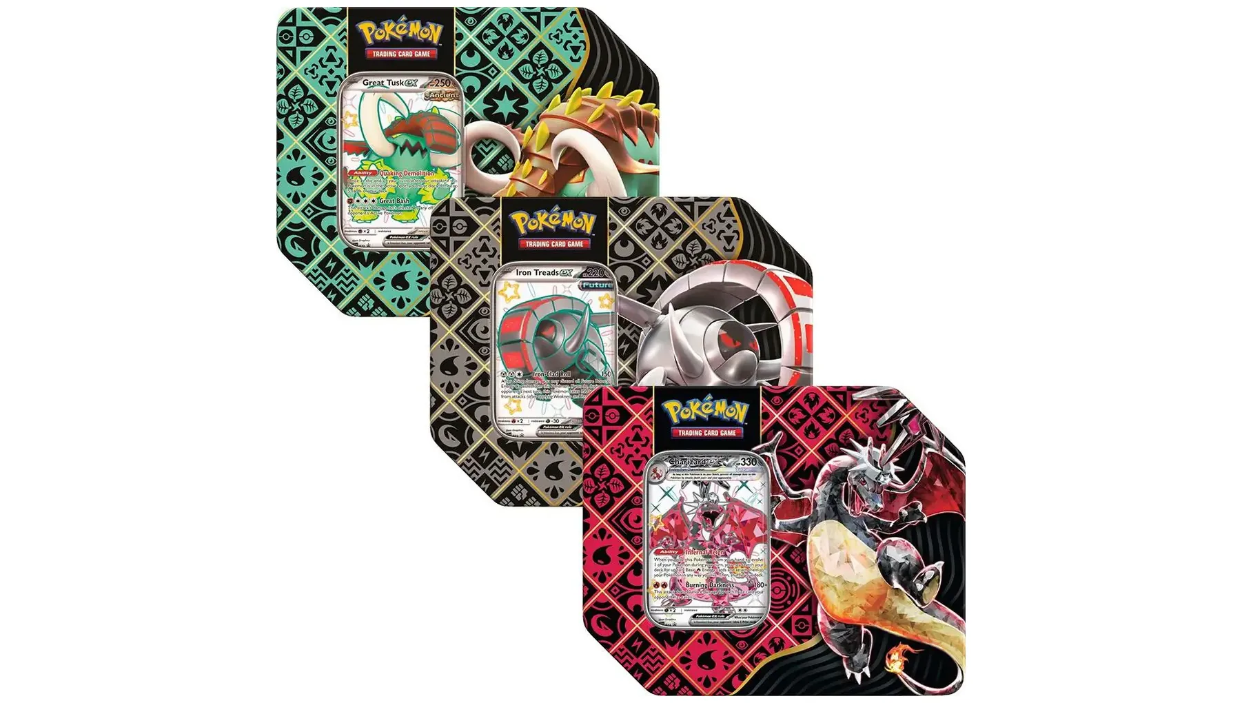 Paldean Fates Tins Set of 3