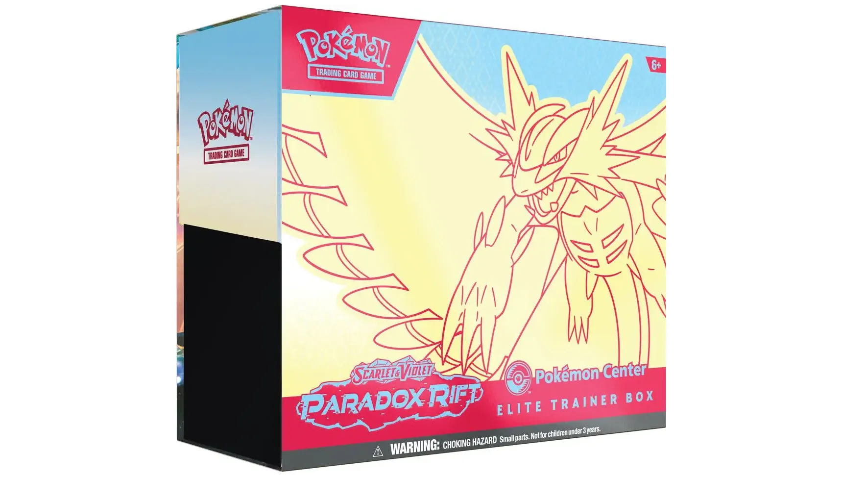 Paradox Rift Pokemon Center Elite Trainer Box (Exclusive) Roaring Moon