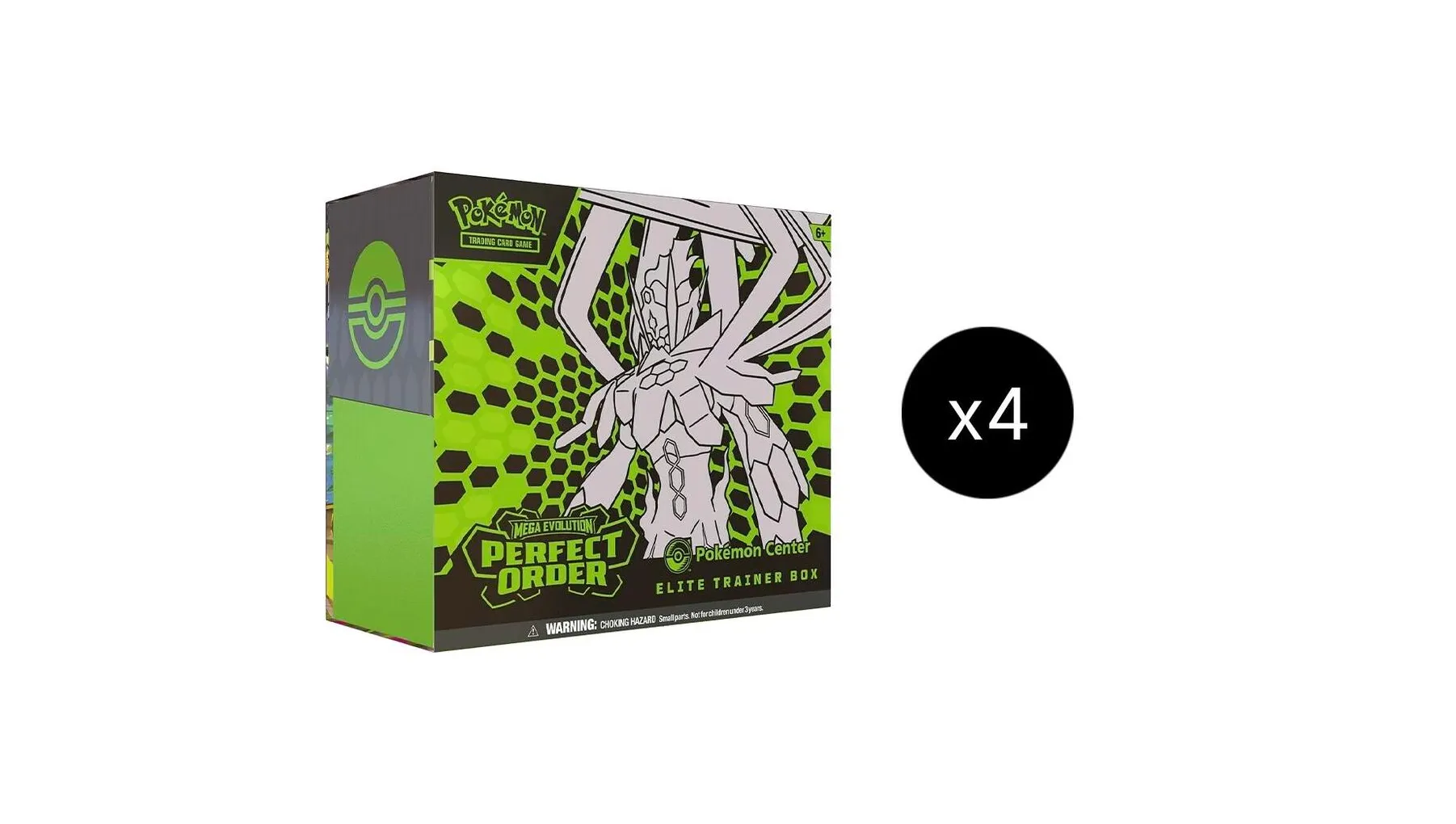 Perfect Order Pokemon Center Elite Trainer Box Case