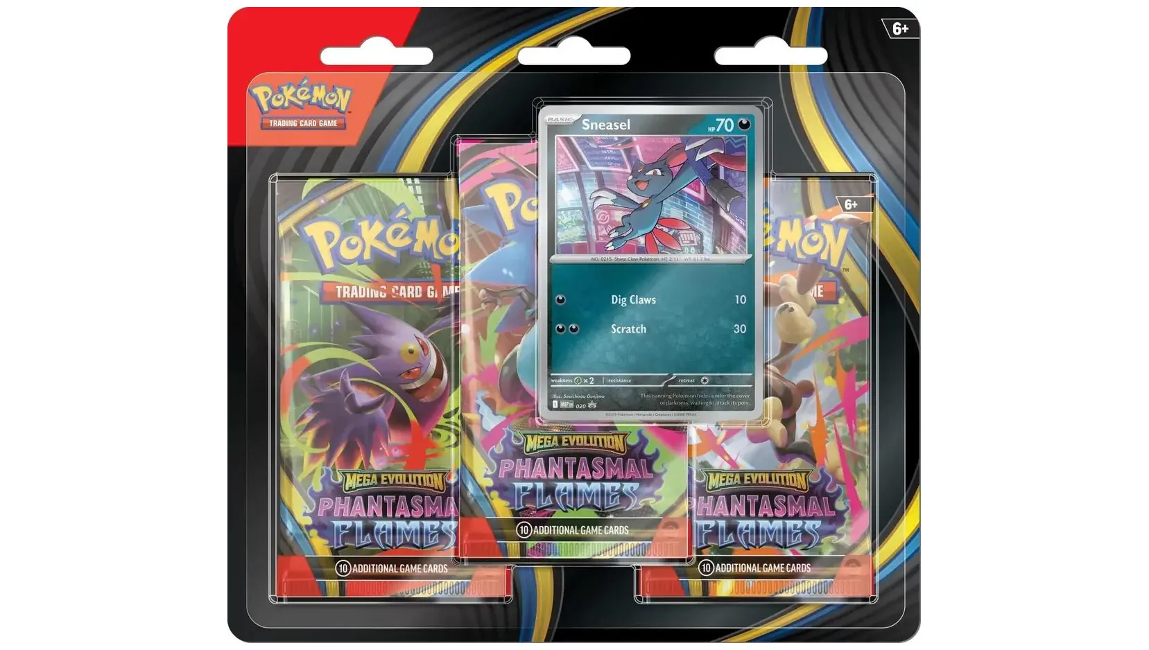 Phantasmal Flames 3 Pack Blister Sneasel