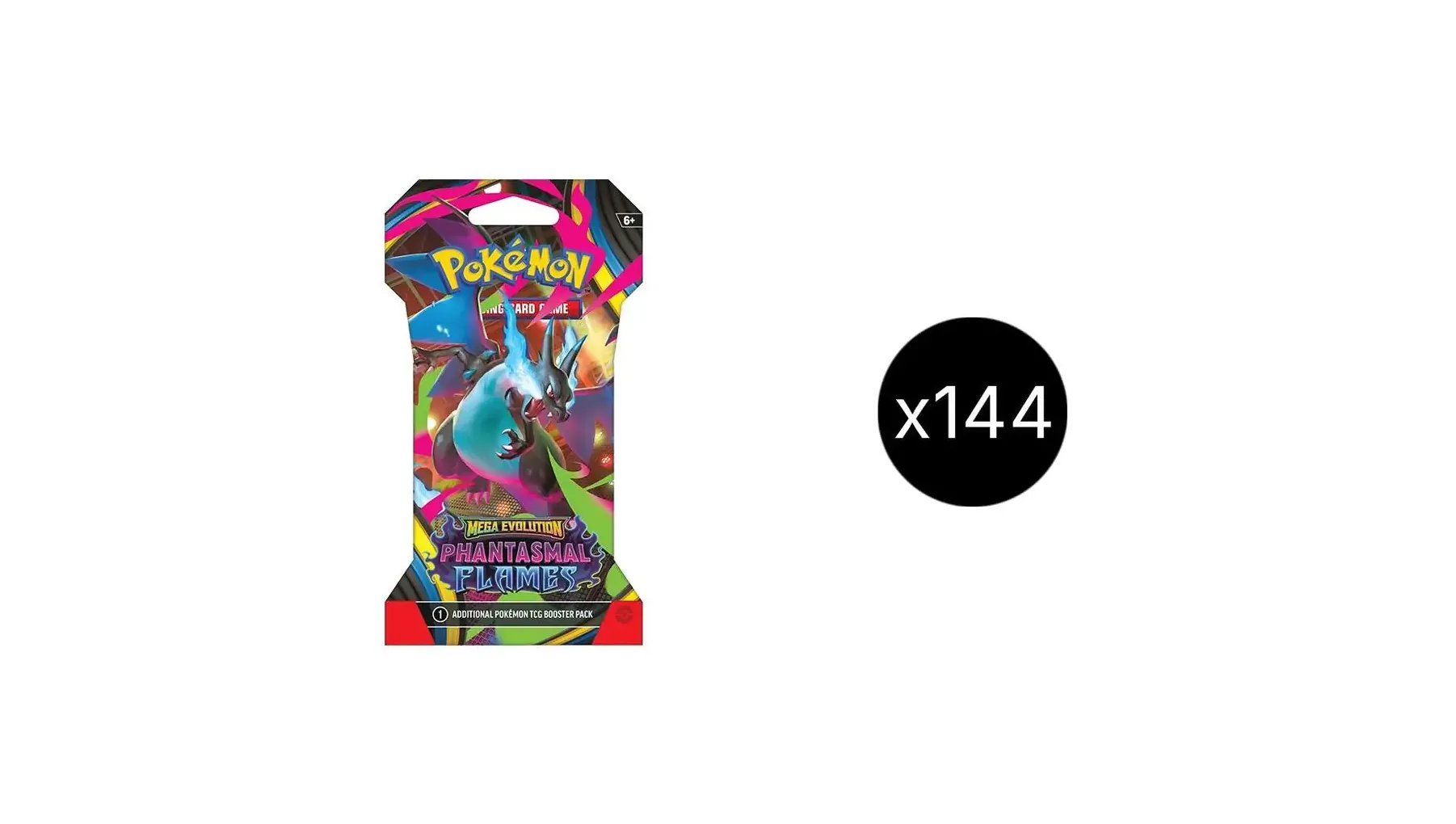 Phantasmal Flames Sleeved Booster Case