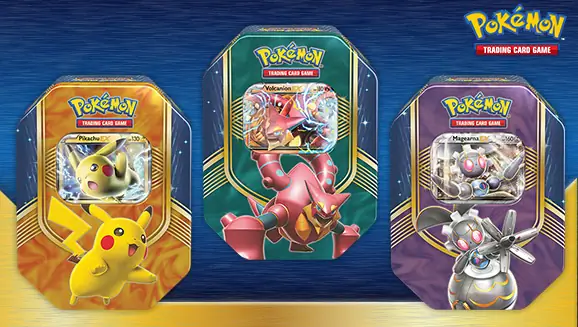 Pikachu EX Battle Heart Tin