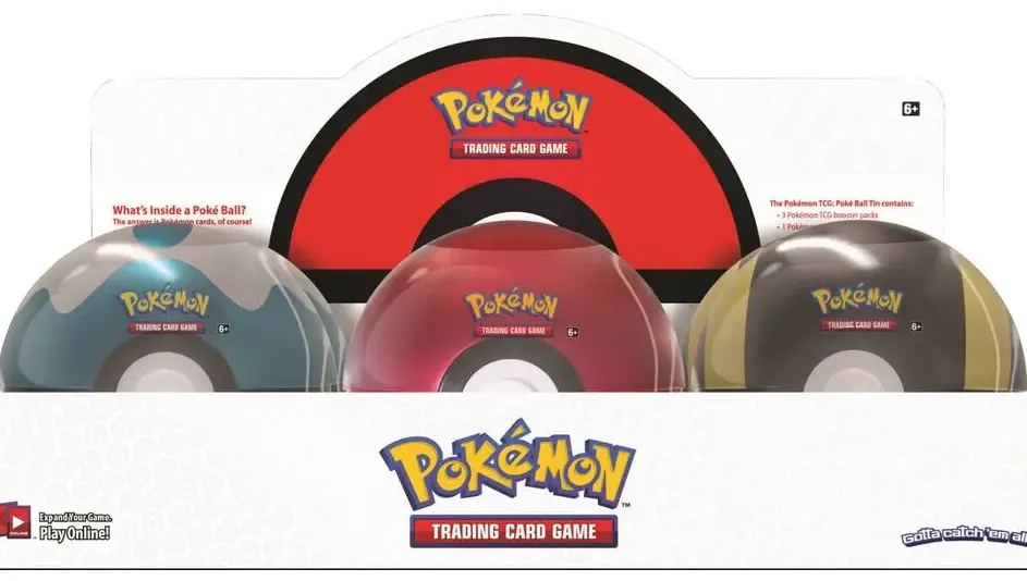 Poke Ball Tin Display (Q1 2020)