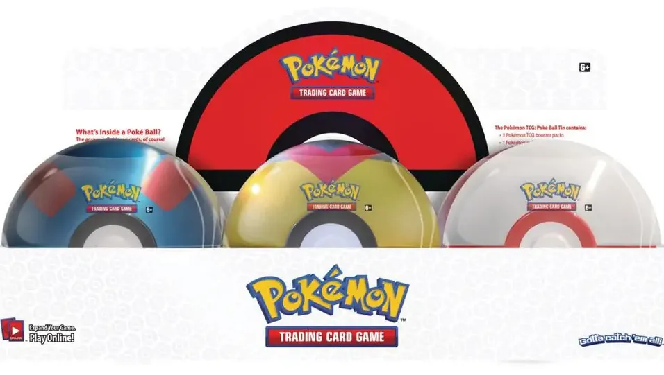 Poke Ball Tin Display (Q1 2021)