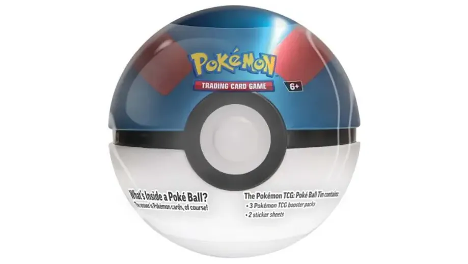 Pokemon - Poke Ball Tin - Great Ball (Q4 2024)