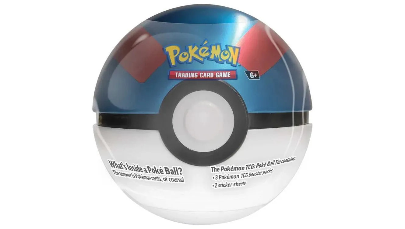 Pokemon - Poke Ball Tin - Great Ball (Q4 2025)