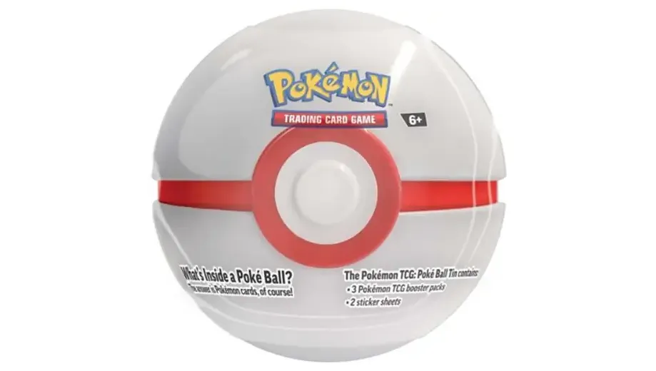 Pokemon - Poke Ball Tin - Premier Ball (Q4 2024)