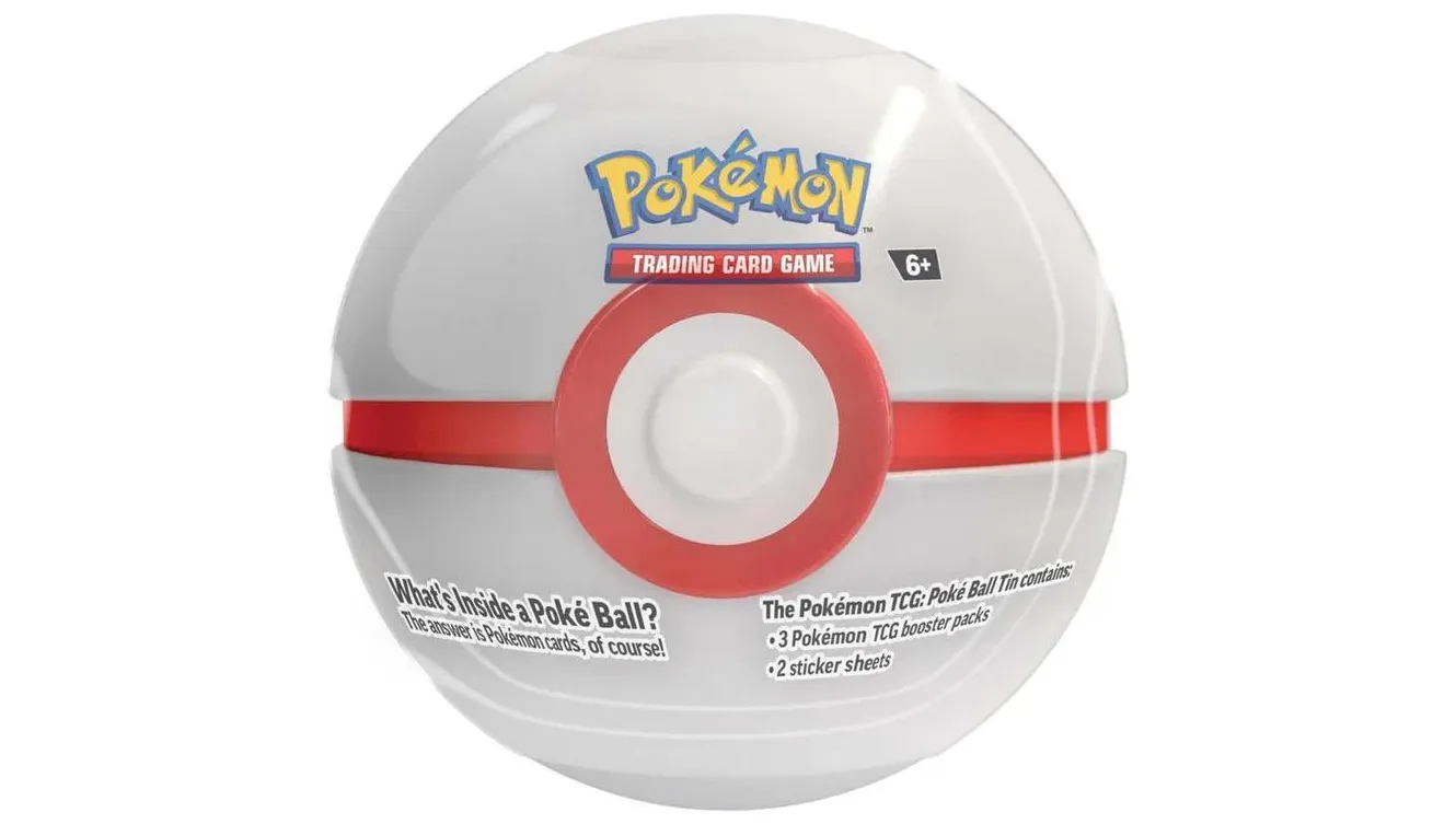 Pokemon - Poke Ball Tin - Premier Ball (Q4 2025)