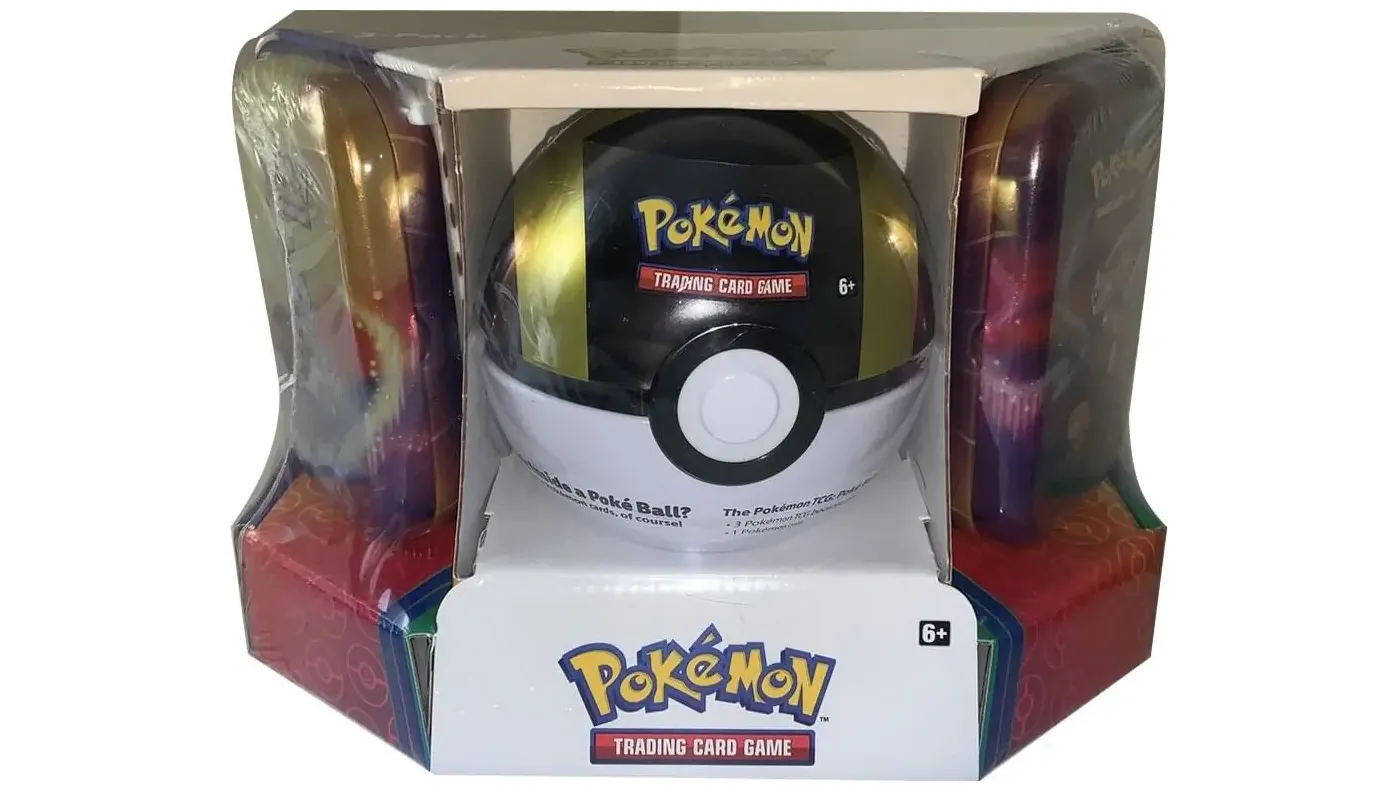 Pokemon - Poke Ball Tin and 2 Kanto Power Mini Tins - Ultra Ball