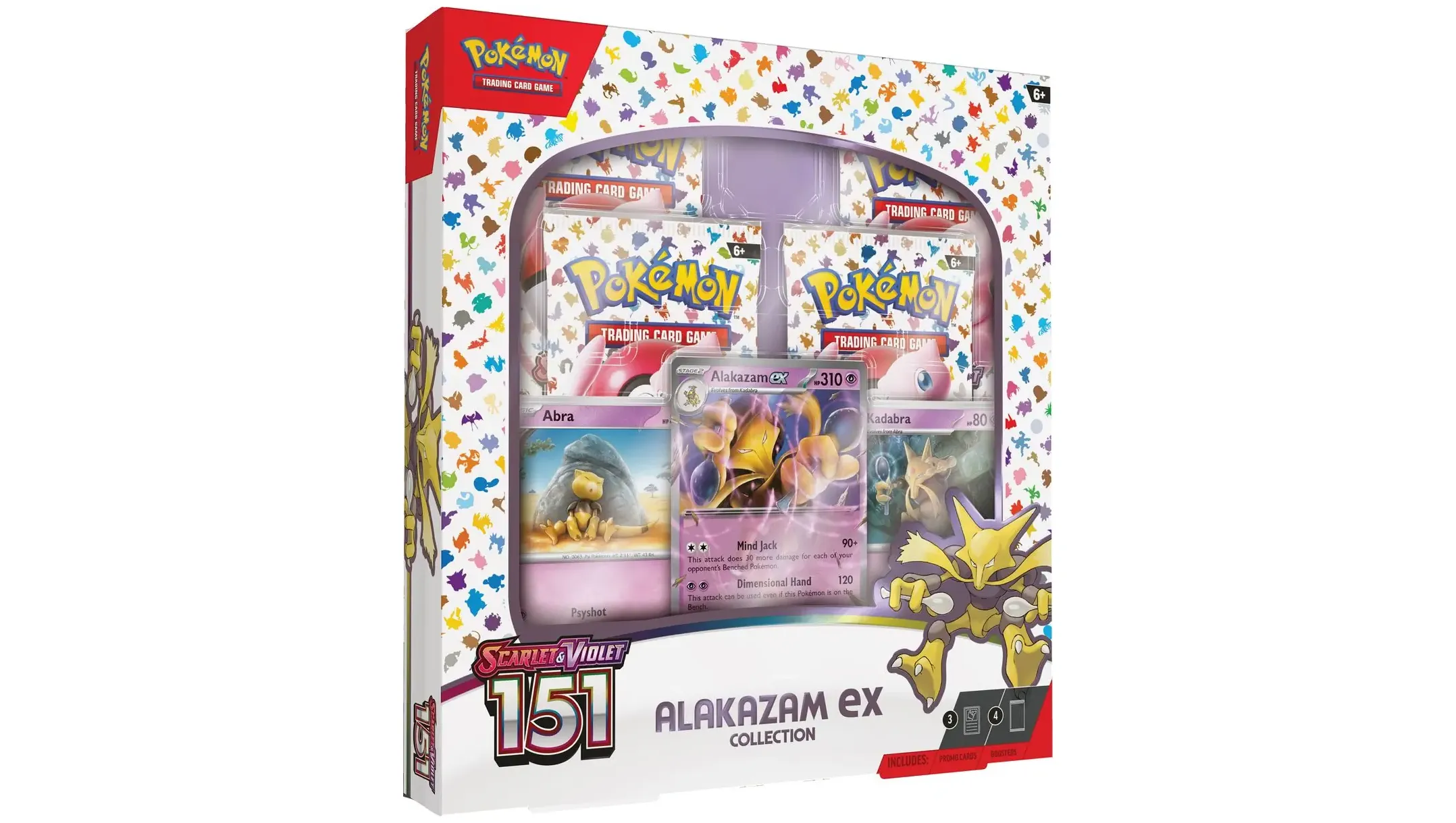 Pokemon 151 ex Box Alakazam