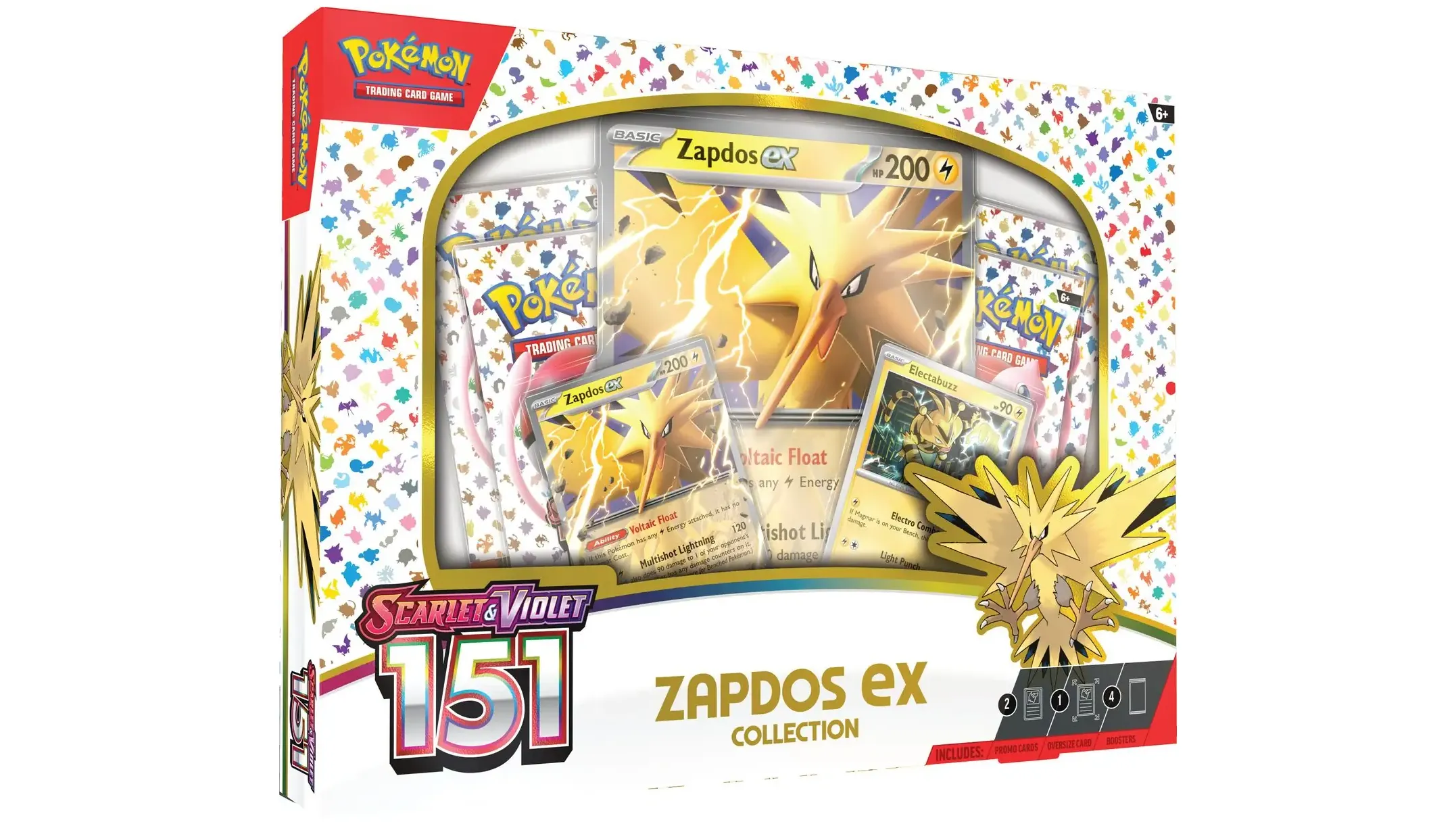 Pokemon 151 ex Box Zapdos
