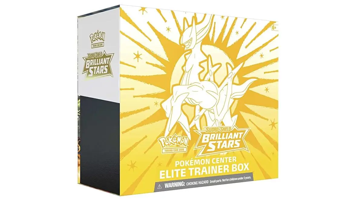 Pokemon Center Exclusive Brilliant Stars Elite Trainer Box