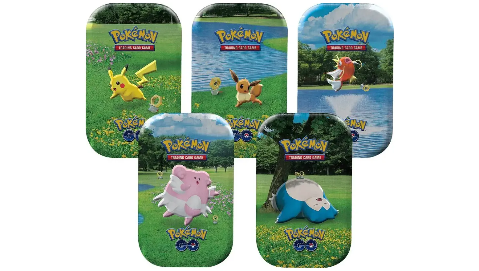 Pokemon GO Mini Tin Set of 5