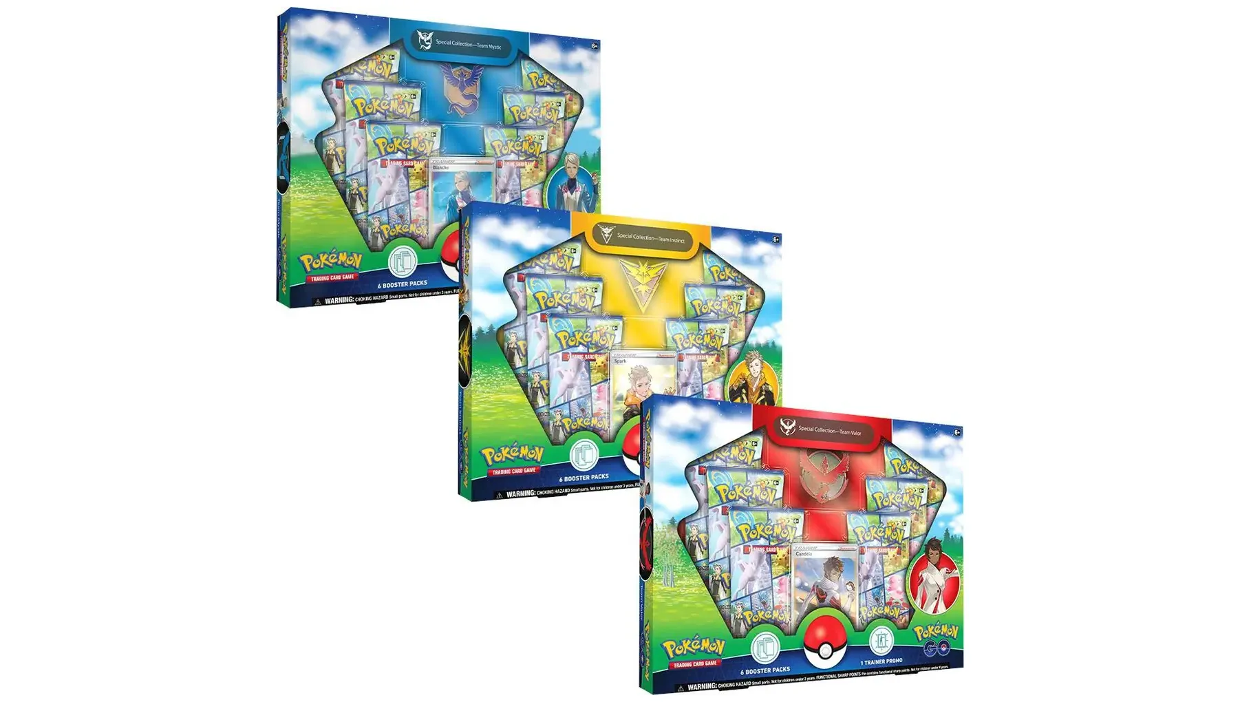 Pokemon GO Special Collection Set of 3