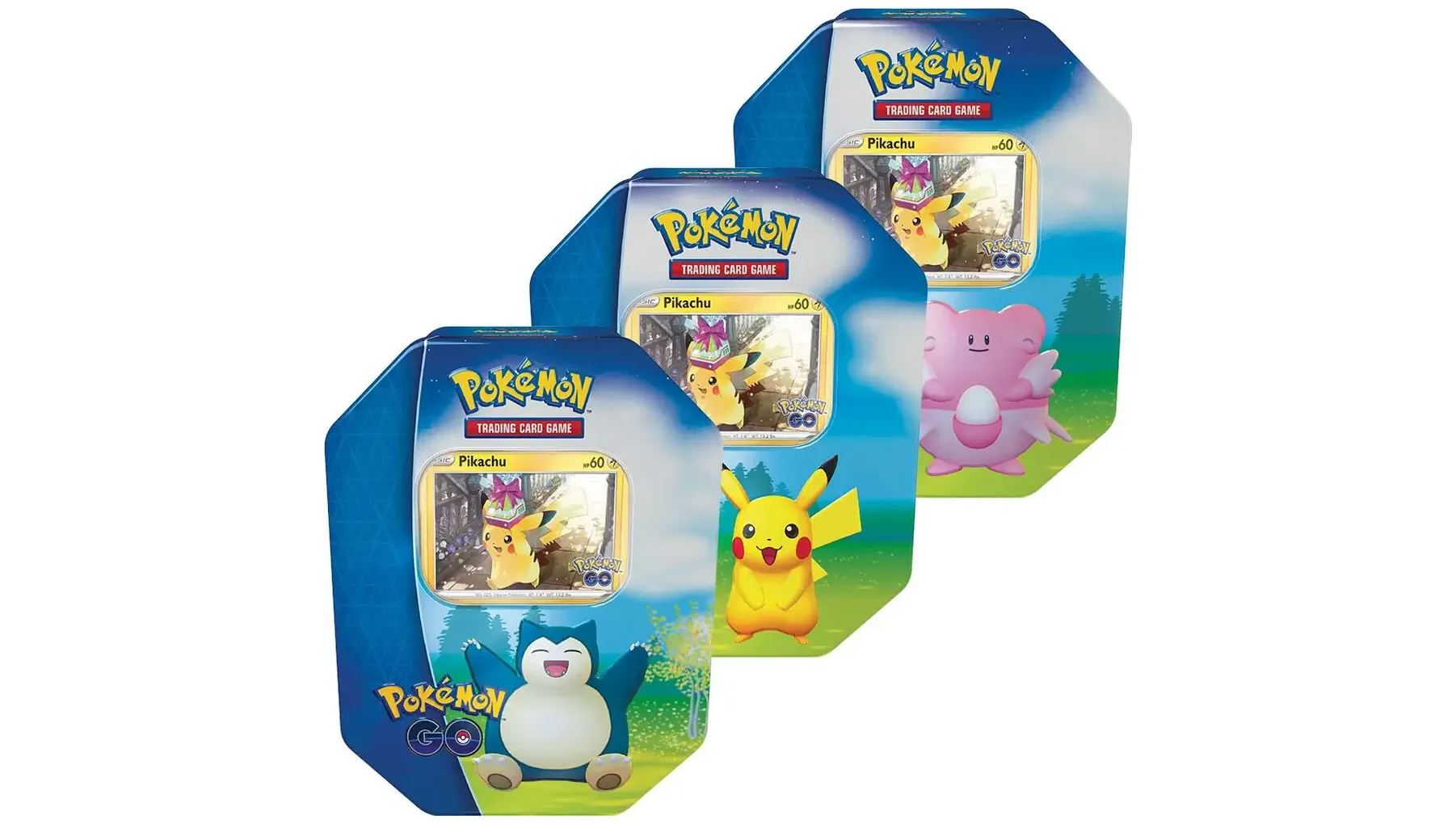 Pokemon GO Tin Set of 3