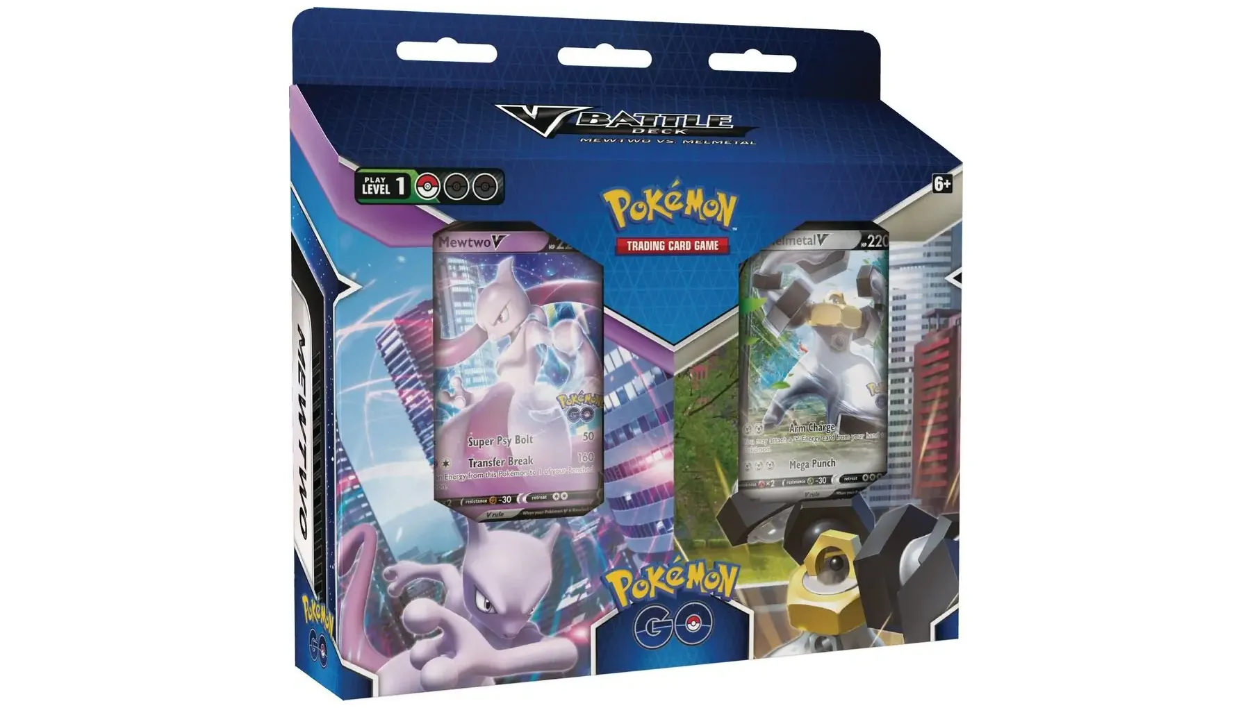 Pokemon GO V Battle Deck Bundle Mewtwo VMelmetal V
