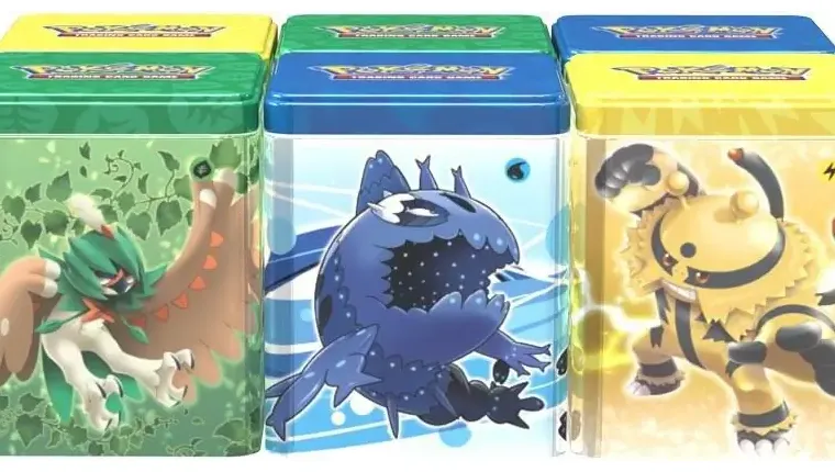 Pokemon Stacking Tins Set of 6