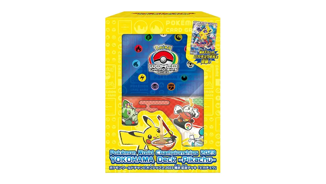 Pokemon World Championships 2023 Yokohama Commemorative Deck Pikachu