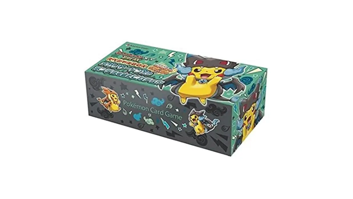 Poncho Pikachu Mega Charizard X Box