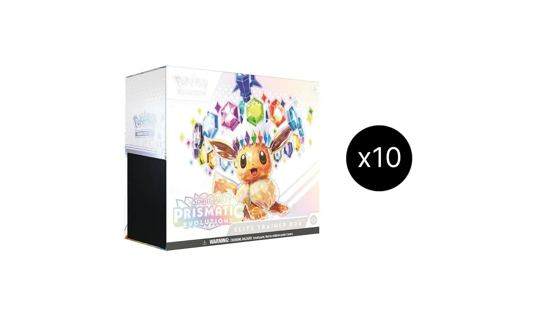 Prismatic Evolutions Elite Trainer Box Case