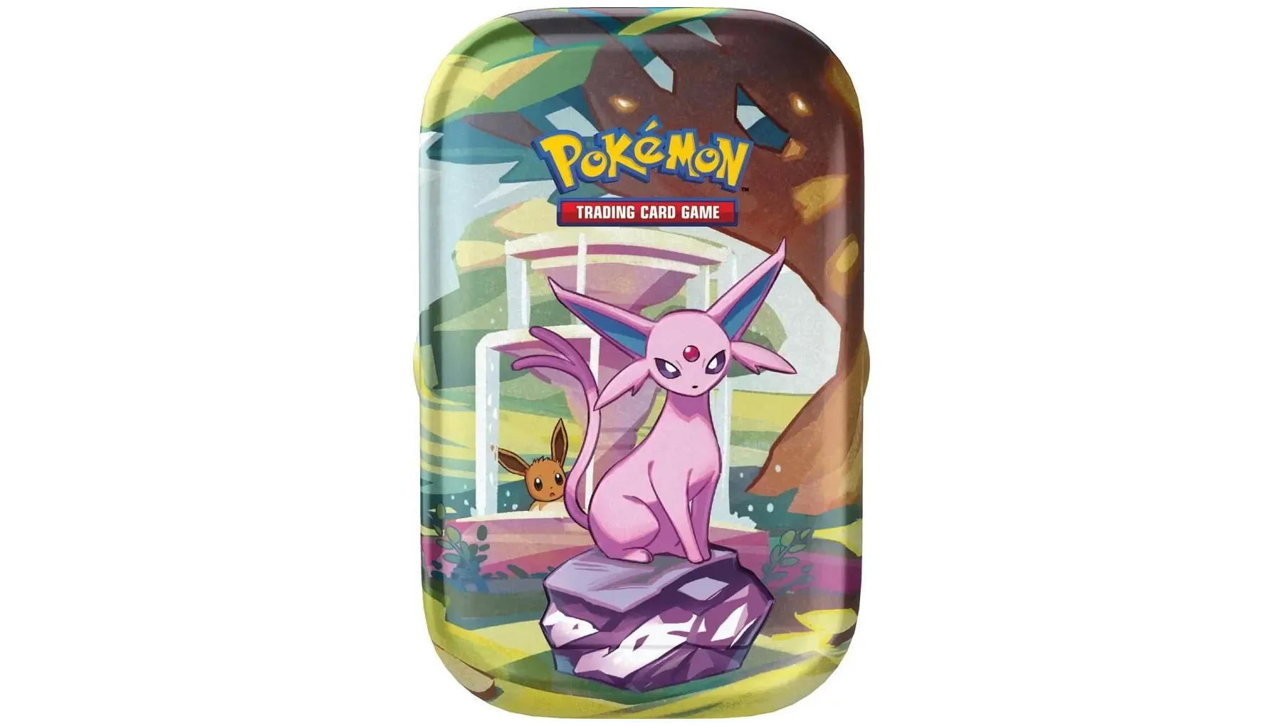 Prismatic Evolutions Mini Tin Espeon