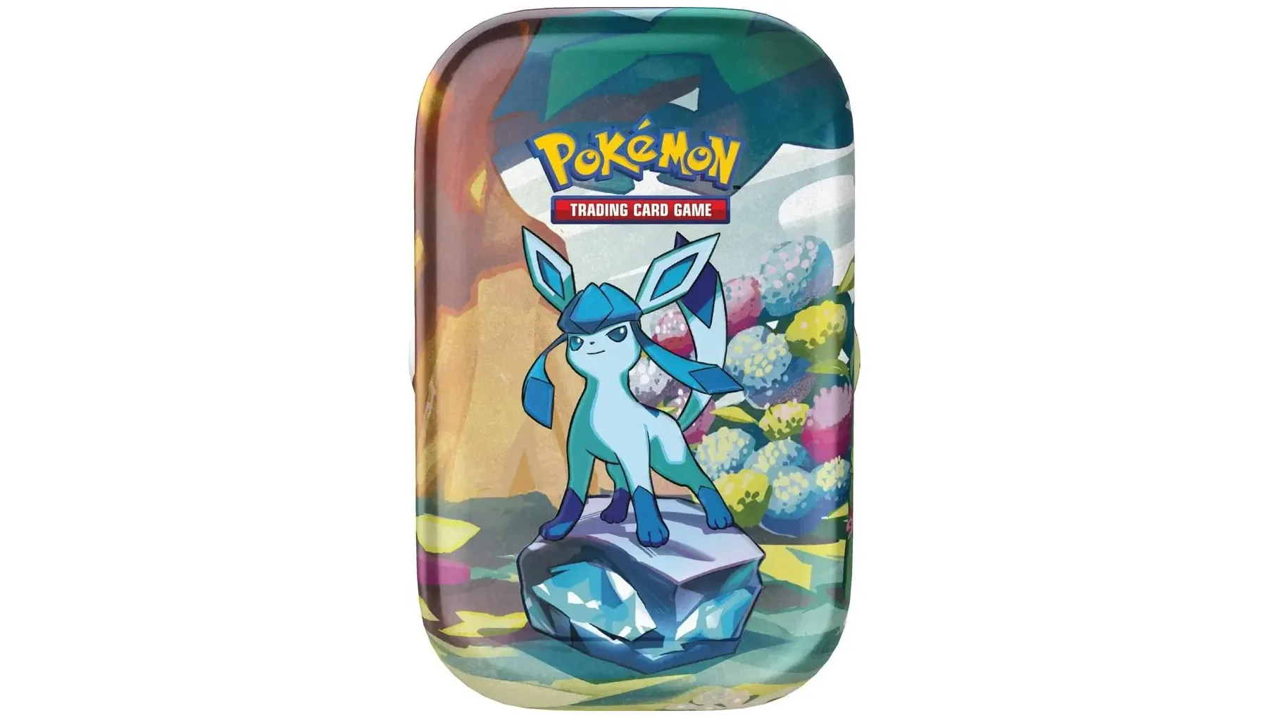 Prismatic Evolutions Mini Tin Glaceon