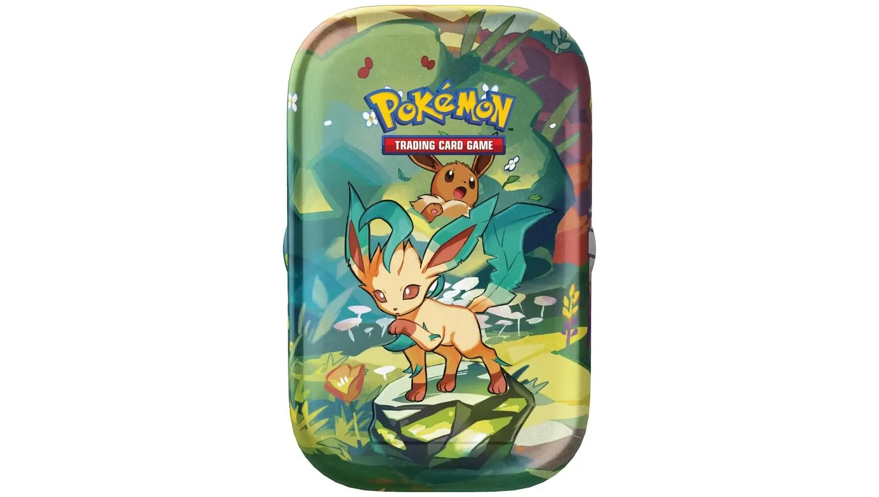 Prismatic Evolutions Mini Tin Leafeon