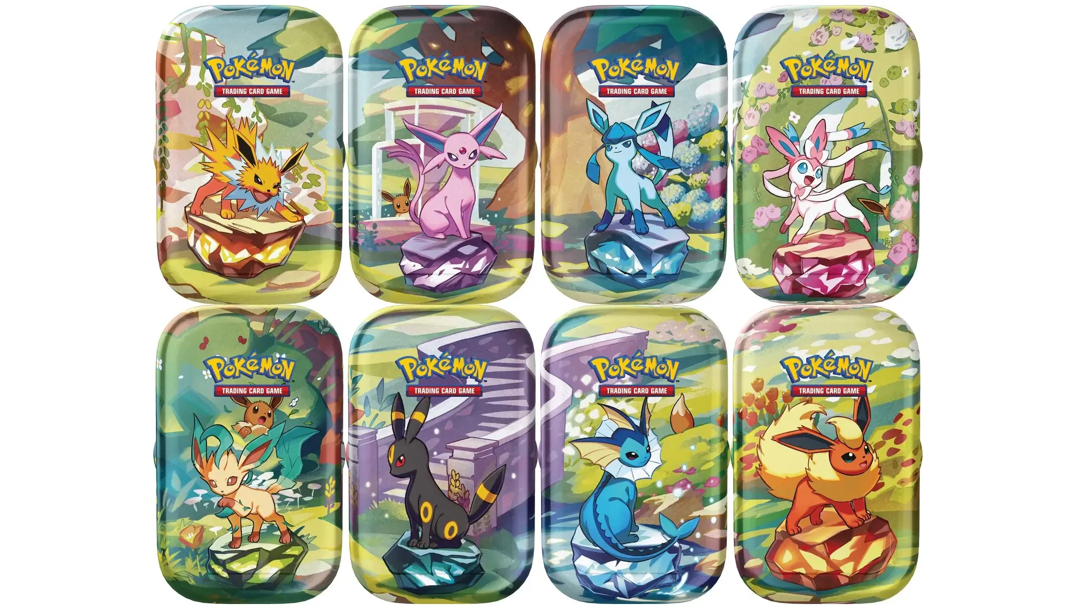 Prismatic Evolutions Mini Tin