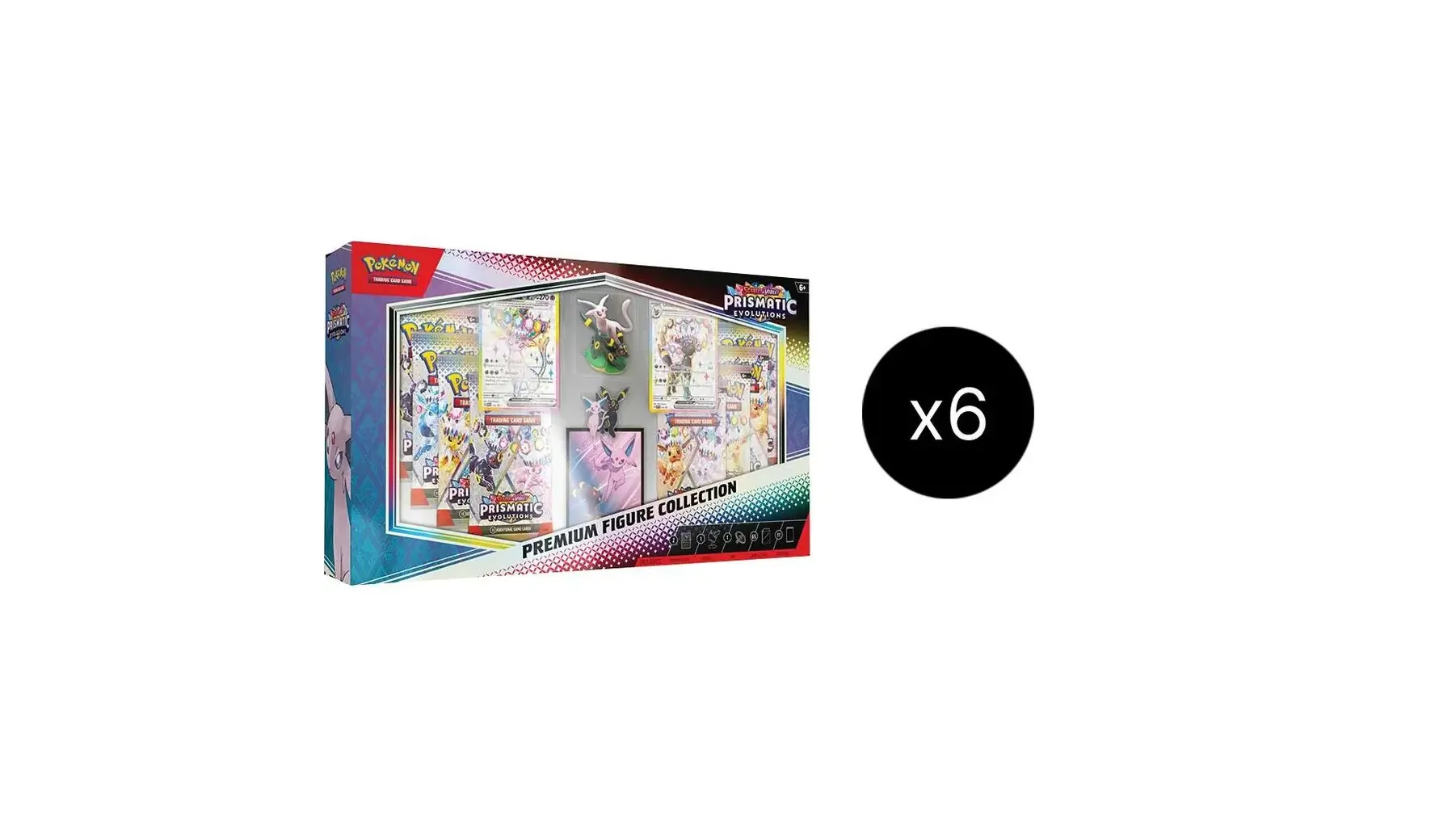 Prismatic Evolutions Premium Figure Collection Case