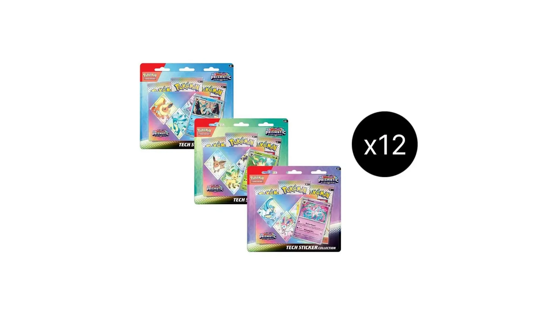 Prismatic Evolutions Tech Sticker Collection Case