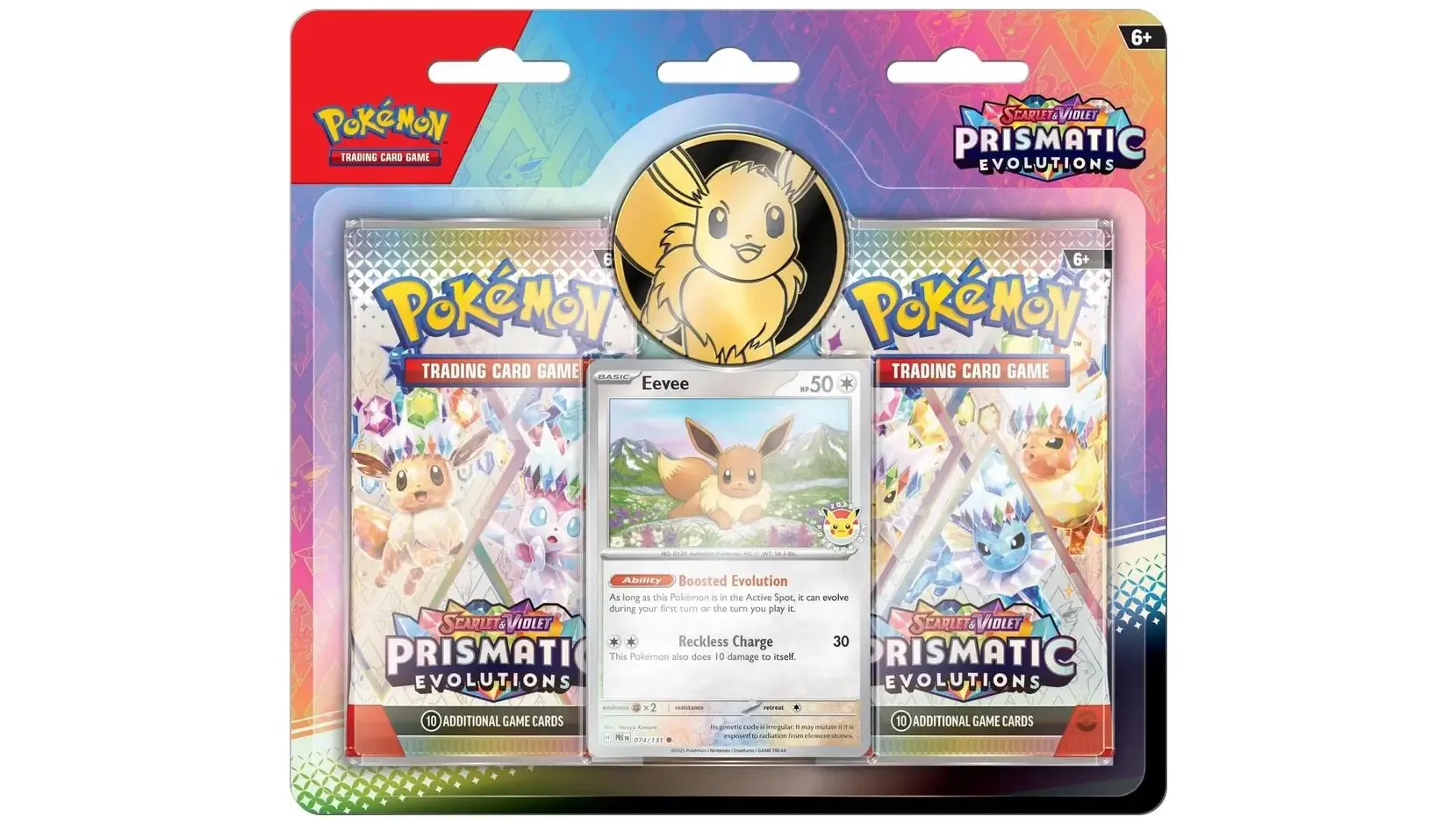 Prismatic Evolutions Two Pack Blister