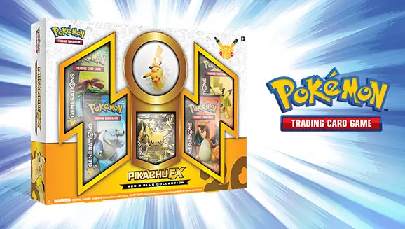 Red & Blue Collection Pikachu EX