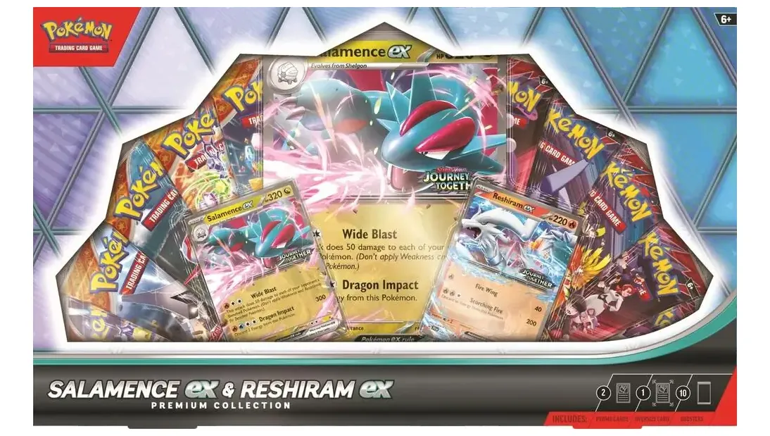 Salamence ex & Reshiram ex Premium Collection